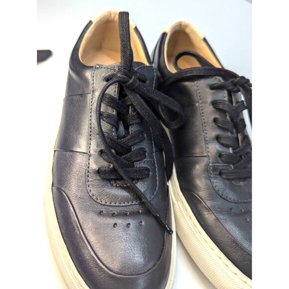 Moral Code Kady Black Leather Woman's Sneaker Sz 8 - Picture 7 of 7